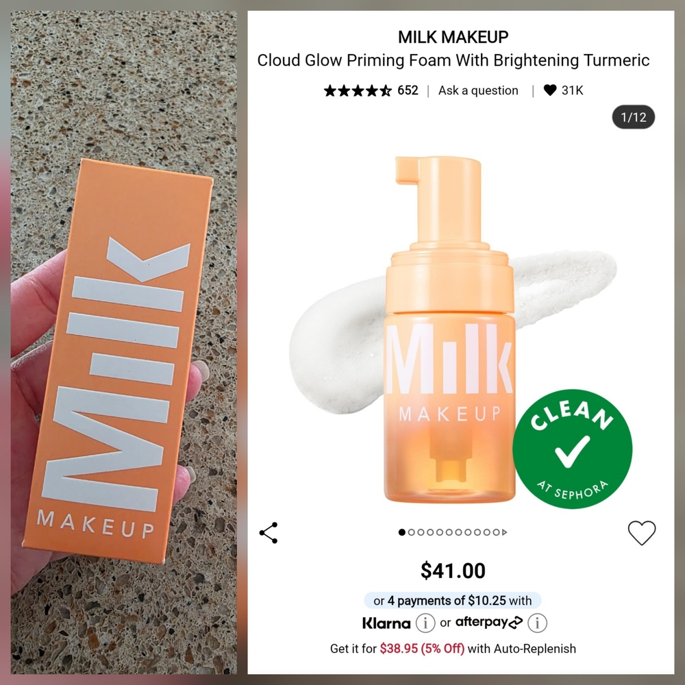 Milk Makeup Cloud Glow Priming Foam